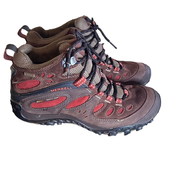 Merrell Women’s hiking boots Chameleon Arc waterproof size 8 - Picture 3 of 6